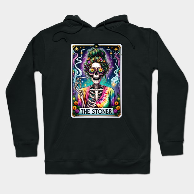 The Stoner Tarot Card Hoodie by Cun-Tees!